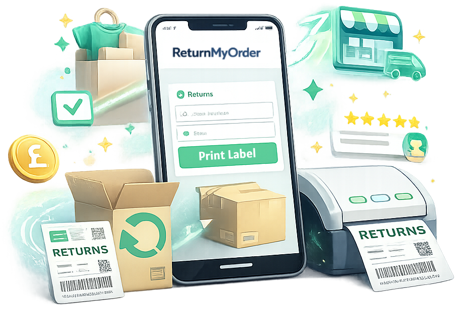 Customer returns portal preview